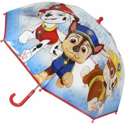 CurePink Paw Patrol Tlapková patrola 2400000399 deštník dětský modrý – Zboží Dáma