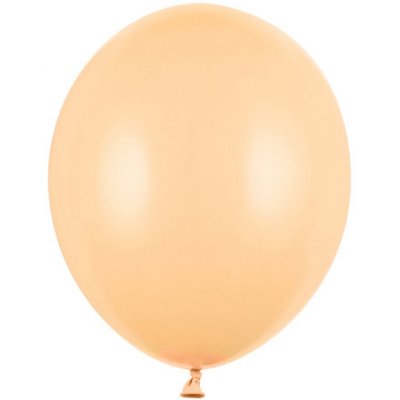 PartyDeco Balónek světle broskvový pastelový 27 cm