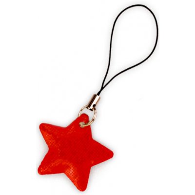 Altima Reflexní taháček na zip - červená hvězdička – Zboží Dáma