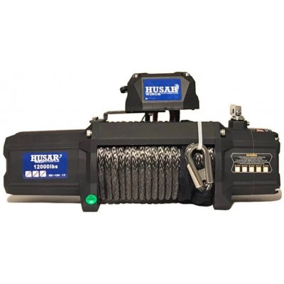 Naviják 12 V HusarWinch BST S 12000 lbs syntetické lano – Zboží Mobilmania