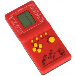 Elektronická hra Tetris (červená)
