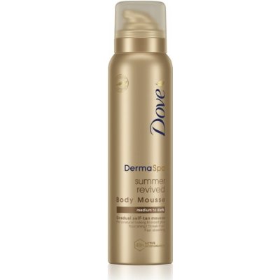 Dove Derma Spa Summer Revived Medium to Dark tónovací pěna 150 ml – Zboží Mobilmania