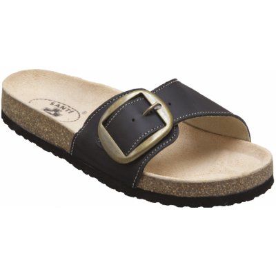 Santé N/61 dámské zdravotní pantofle černá – Zboží Dáma