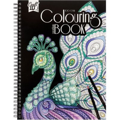 Kreativní omalovánky Colouring Book Páv – Zbozi.Blesk.cz