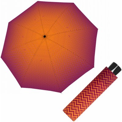 Doppler Fiber Mini Strong berry dámský skládací deštník oranžový – Zbozi.Blesk.cz