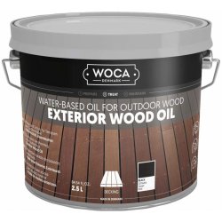 Woca Exteriérový olej 2,5 l černý