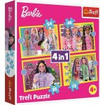 Trefl 4v1 Šťastný svět Barbie 28,5x20,5cm – Hledejceny.cz