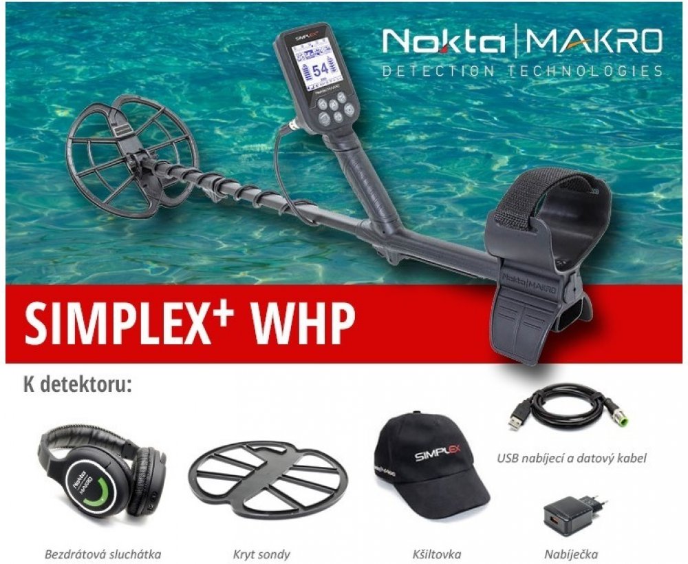 Nokta Makro Simplex WHP + Pulsedive | Srovnanicen.cz