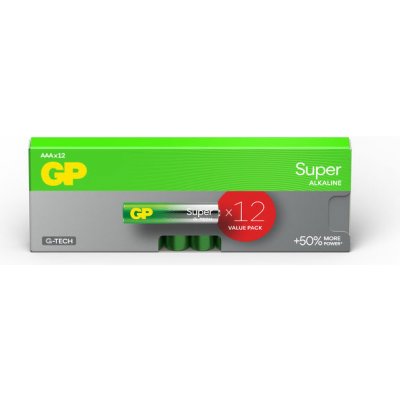 Alkalická baterie GP Super AAA (LR03), 288 ks, display box – Zbozi.Blesk.cz