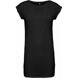 Tričkové šaty 01-černá