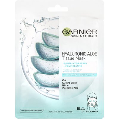 Garnier Skin Naturals Tissue Mask Aloe 32 g – Zbozi.Blesk.cz