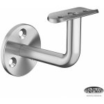 Hahn Nerezový držák madla O42,4 mm pro montáž na zeď, AISI 316 – Zboží Mobilmania