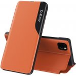 Pouzdro IZMAEL Elegantní knižkové View Case Huawei Y6P oranžové – Zboží Mobilmania