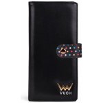 Vuch Dámská s puntíky ze syntetické kůže černá Dots Collection Hermiona – Zboží Mobilmania