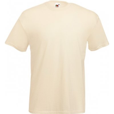 Fruit of the Loom tričko Valueweight T Přírodní – Hledejceny.cz