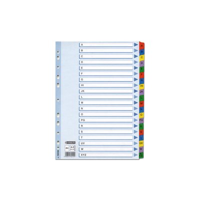 Rozlišovač A-Z karton MYLAR color – Hledejceny.cz
