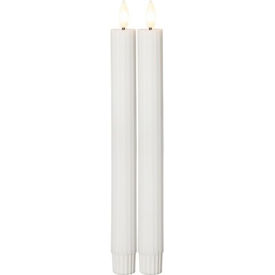 Star trading LED dekorační svíčka FLAMME STRIPE SET/2ks V.25cm béžová – Hledejceny.cz