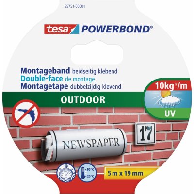 Tesa Montážní páska Outdoor 19 mm x 5 m – Sleviste.cz