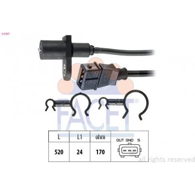 Snímač, počet otáček FACET 9.0397 (90397) – Hledejceny.cz