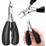 Camerazar multifunkční nůžky na nehty a kůžičku chirurgická ocel protiskluzová Rukojeť 10 x 3 x 2,4 cm – Sleviste.cz