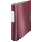 Leitz Pákový pořadač 180° Active STYLE - A4, mobilní, plastový, hřbet 6,5 cm, granátově červený – Zboží Živě