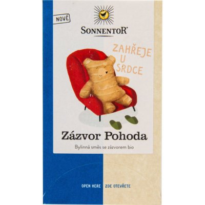 Sonnentor Zázvor Pohoda bio porcovaný dvoukomorový 32,4 g – Zbozi.Blesk.cz