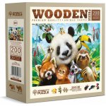 WOODEN CITY Dřevěné Vítejte v džungli 2v1 EKO 200 dílků – Hledejceny.cz