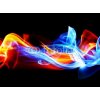 Tapety WEBLUX Samolepka fólie Fire and ice - 34703114 Ohe a led 270 x 200 cm