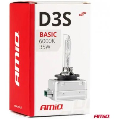 AMIO Xenonová výbojka D3S 35W 6000K Basic – Hledejceny.cz