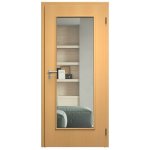 Sapeli Elegant Komfort M40 otočné buk 110 x 197 cm Čiré sklo – Hledejceny.cz