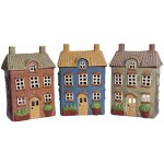 EGO Decor Keramický svícen DOMEČEK Provence, truhlík, květináč, 16x23x10,5cm Barva: Růžová – Sleviste.cz
