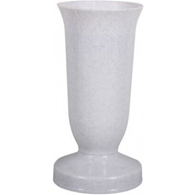 Nohel Garden Váza hřbitovní KALICH těžká plastová d12x24cm – Hledejceny.cz