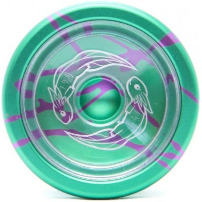 YoYoFactory YoYo Axolotl Metal GREEN-PURPLE SPLASH – Zboží Dáma