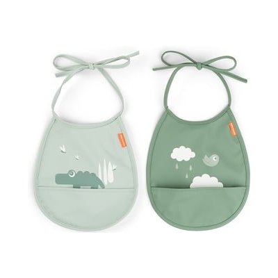 Clouds Done by Deer™ kapesní bryndák Mini Happy 2-pack modrý – Hledejceny.cz