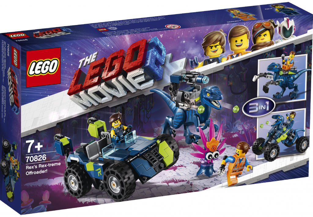 LEGO® Movie 70826 Rexův rextrémní terénní vůz!