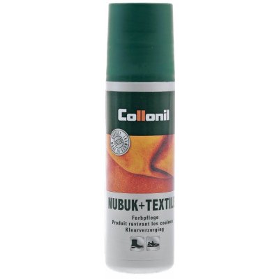 Collonil Nubuk+Textil emulze pro obnovu barvy kůže a textilu tmavě šedá 100 ml