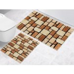 Brotex sada předložek 3D 60 x 100 +60x50cm BEZ VÝKROJE kamenná dlažba – Zboží Dáma