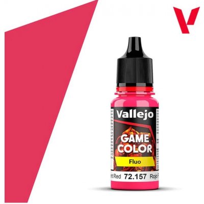 Vallejo: Game Color Fluorescent Red 18ml – Zboží Dáma