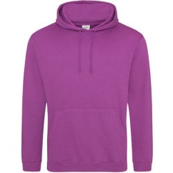 Just Hoods Unisex mikina s kapucí JH001 Magenta Magic