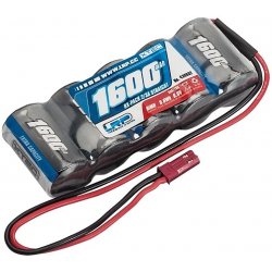 LRP XTEC RX-pack Straight 2/3A NiMH BEC 6.0 V 1600 mAh