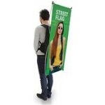 Mobilní reklamní vlajka Big – Hledejceny.cz