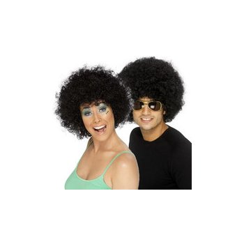 Paruka funky afro unisex oranžová