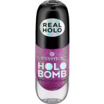 Essence Holo Bomb lak na nehty s holografickým efektem 02 Holo Moly 8 ml – Zboží Mobilmania
