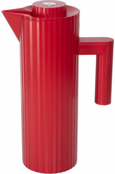Alessi Plisse Isolierkanne rot