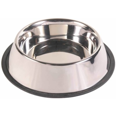 Trixie Miska pro psa nerezová s gumou protiskluzová 1,75 l 30 cm – Hledejceny.cz