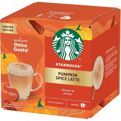 Starbucks Nescafé Dolce Gusto Pumpkin Spice Latte 12 ks – Sleviste.cz