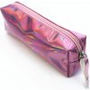 Kosmetická taška Who cares Holografické růžové metalické pouzdro FBL52364