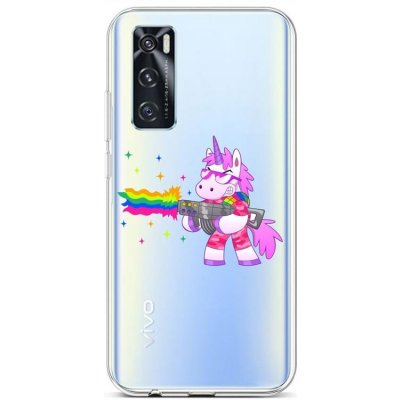 Pouzdro TopQ Vivo Y70 silikon Rainbow Gun – Zboží Mobilmania