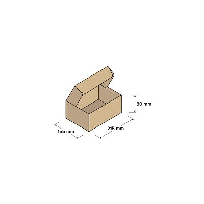 Top-obaly Kartonové krabice 150 x 150 x 100 mm 10 ks – Sleviste.cz
