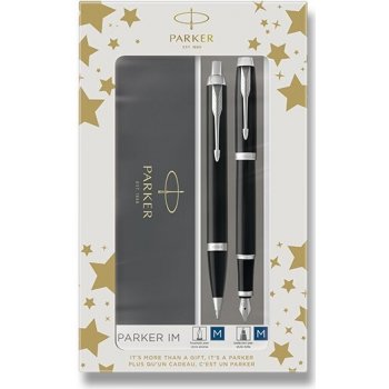 Parker IM Black CT sada plnicí pero a kuličková tužka 1501/2573215